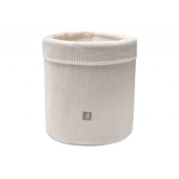 JOLLEIN KOŠÍK ÚLOŽNÝ CLOUDY RIB OATMETAL - BOXY NA HRAČKY - SPINKÁNÍ