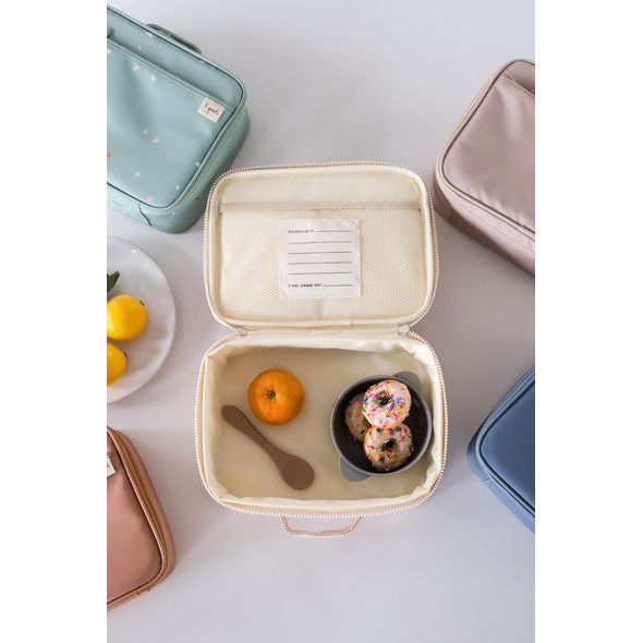 3 SPROUTS TAŠKA NA SVAČINU RECYCLED TERRAZZO SAND - KRABIČKY NA SVAČINU - KRMENÍ