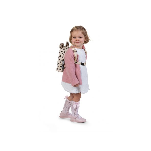 CHILDHOME DĚTSKÝ BATOH MY FIRST BAG CANVAS LEOPARD - BATOHY A TAŠKY - PRO DĚTI