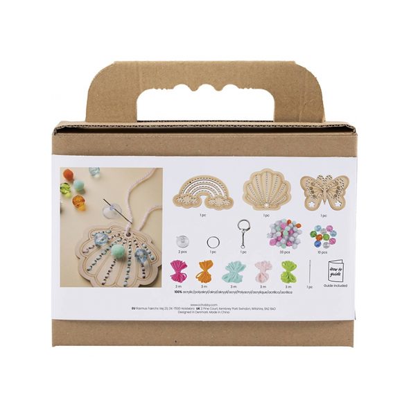 CREATIV COMPANY KREATIVNÍ SADA VYŠÍVÁNÍ DŘEVĚNÝCH DEKORACÍ - VÝTVARNÉ POMŮCKY A HRAČKY - PRO DĚTI