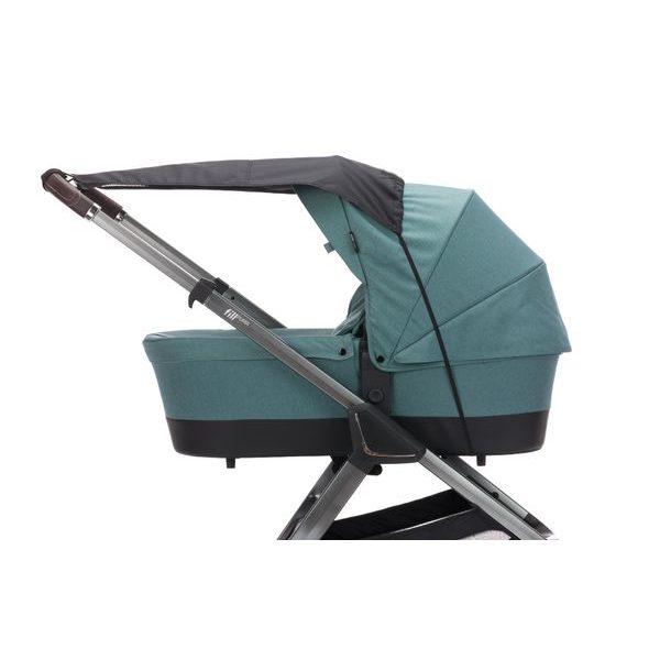 FILLIKID SLUNEČNÍ CLONA EASY BLACK MELANGE - SLUNEČNÍKY A CLONY - KOČÁRKY A PŘÍSLUŠENSTVÍ