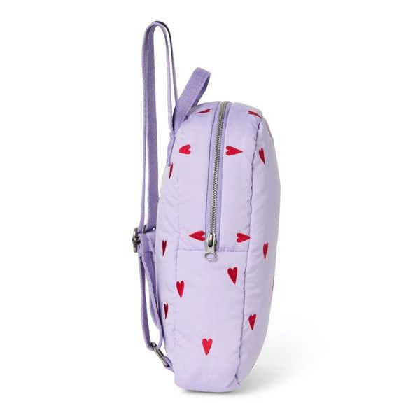 STUDIO NOOS PUFFY MINI BACKPACK BATŮŽEK PURPLE HEARTS - ORGANIZÉRY A KOŠÍKY - KOČÁRKY A PŘÍSLUŠENSTVÍ