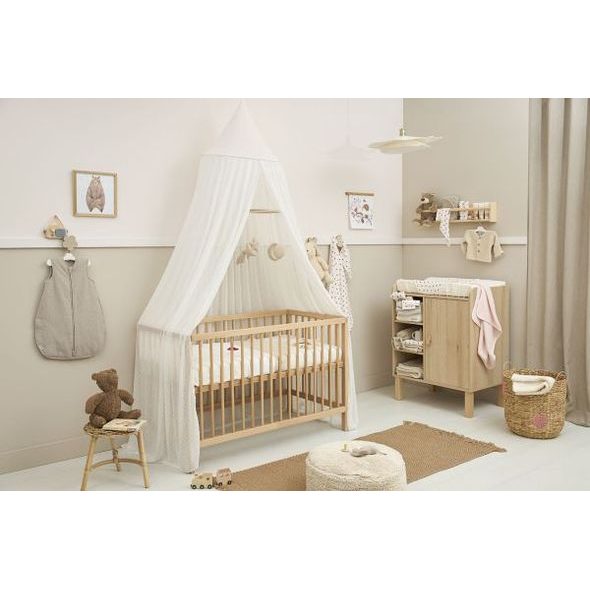 MEYCO BALDACHÝN PLUME - OFF WHITE - NEBESA NAD POSTÝLKU - SPINKÁNÍ