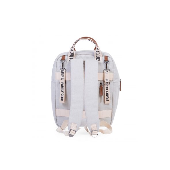 CHILDHOME PŘEBALOVACÍ BATOH FAMILY CLUB OFF WHITE - PŘEBALOVACÍ BATOHY - KOČÁRKY A PŘÍSLUŠENSTVÍ