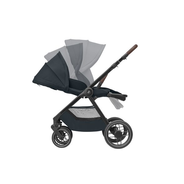 MAXI-COSI OXFORD KOČÁREK + KORBIČKA ORIA ESSENTIAL GRAPHITE - DVOJKOMBINACE - KOČÁRKY A PŘÍSLUŠENSTVÍ