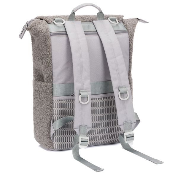 FILLIKID BATOH NA PLENY TEDDY STONE GREY - PŘEBALOVACÍ BATOHY - KOČÁRKY A PŘÍSLUŠENSTVÍ