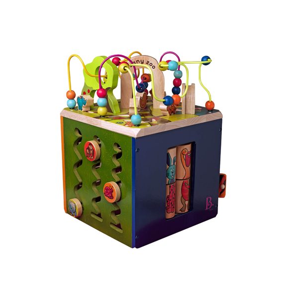 B-TOYS INTERAKTIVNÍ KRYCHLE ZANY ZOO - KOSTKY - PRO DĚTI