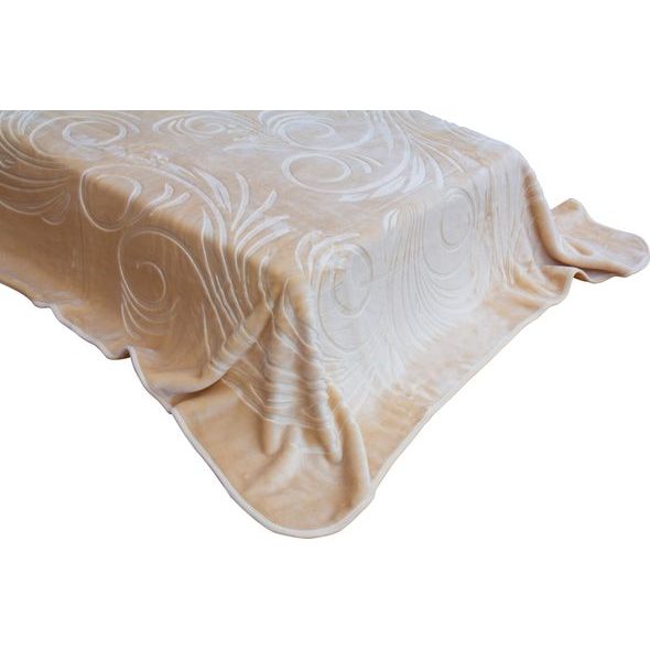 SCARLETT DEKA PRO DOSPĚLÉ 5663 BÉŽOVÁ 180X240CM - DĚTSKÉ DEKY PRO MIMINKA - SPINKÁNÍ