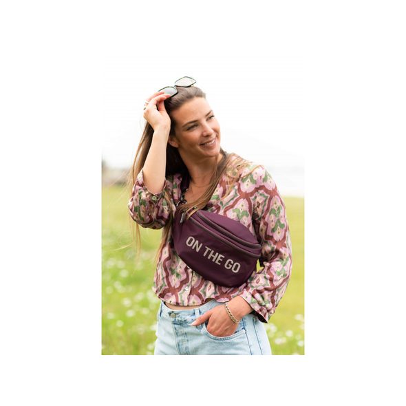 CHILDHOME LEDVINKA ON THE GO AUBERGINE - ORGANIZÉRY A KOŠÍKY - KOČÁRKY A PŘÍSLUŠENSTVÍ