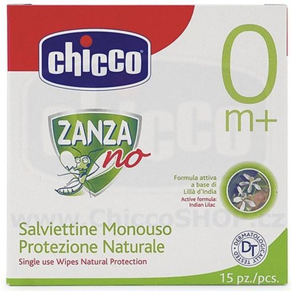 CHICCO ZANZA NO UBROUSKY 15 KS - BEZPEČNOST DĚTÍ V DOMÁCNOSTI - KOUPÁNÍ A ZDRAVÍ