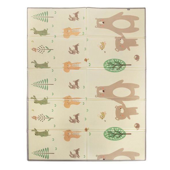 ZOPA MULTIFUNKČNÍ PĚNOVÁ SKLÁDACÍ PODLOŽKA OBOUSTRANNÁ 200X150 - HRACÍ PODLOŽKY NA ZEM - SPINKÁNÍ