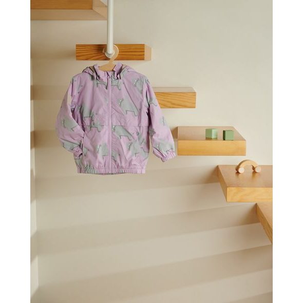 LEOKID VĚTROVKA SHELLS SEA TOT PINK VEL. 12 - 18 MĚSÍCŮ (VEL. 80) - BUNDY - PRO DĚTI