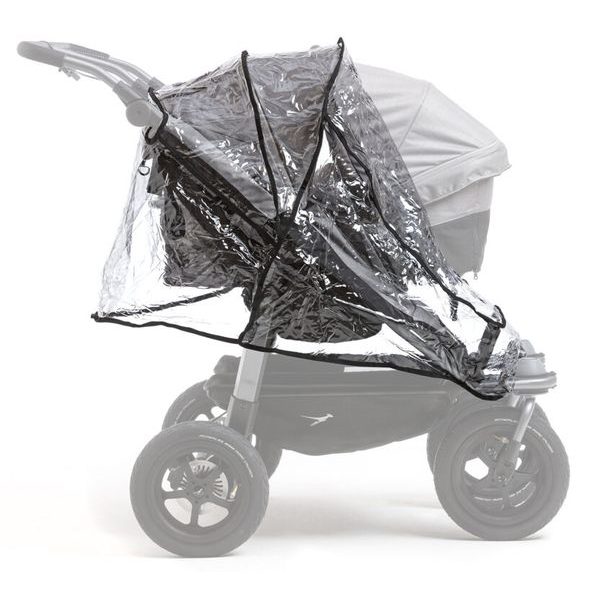 TFK RAINCOVER DUO STROLLER - PLÁŠTĚNKY - KOČÍKY A PRÍSLUŠENSTVO