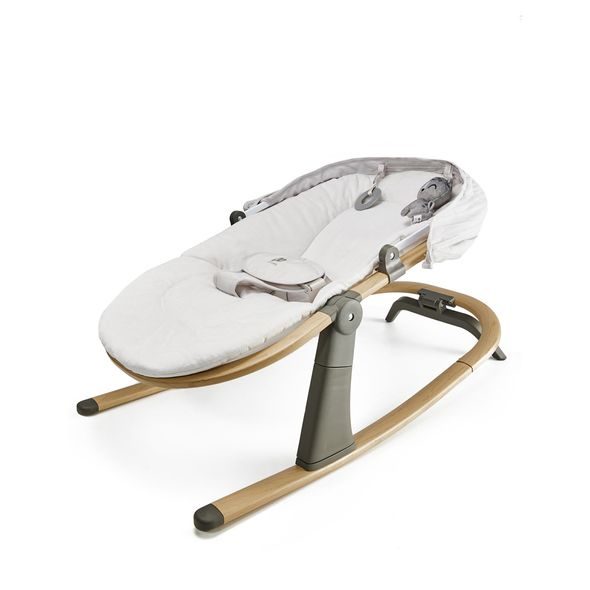 KINDERKRAFT LEHÁTKO ELSU GREY, DO 9KG - LEHÁTKA A HOUPADLA - SPINKÁNÍ