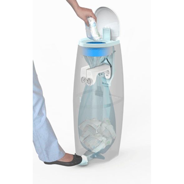 ANGELCARE DISPOSABLE DIAPER SYSTEM DELUXE - KOŠE NA PLENY A NÁPLNĚ - PŘEBALOVÁNÍ