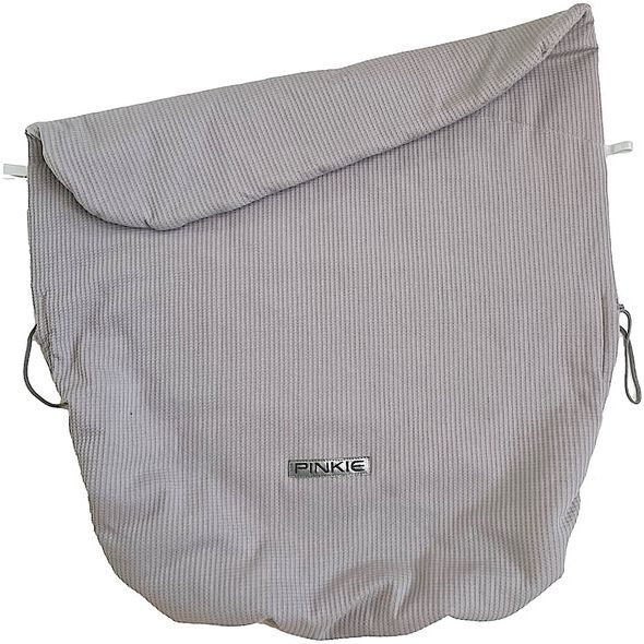 PINKIE DEKA SE STAHOVÁNÍM LABEL GREY - DĚTSKÉ DEKY PRO MIMINKA - SPINKÁNÍ