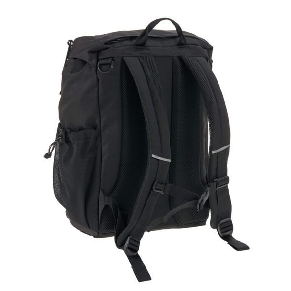 LÄSSIG FAMILY GREEN LABEL OUTDOOR BACKPACK BLACK - PŘEBALOVACÍ BATOHY - KOČÁRKY A PŘÍSLUŠENSTVÍ
