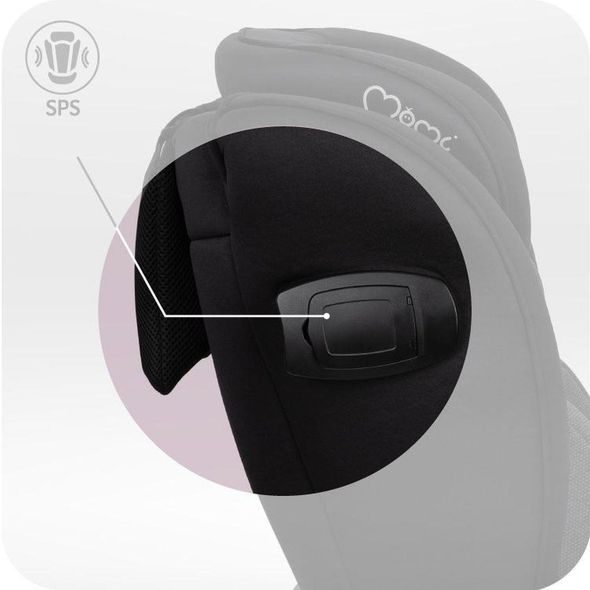 MOMI AUTOSEDAČKA MOMI EMI I-SIZE ČERNÁ - AUTOSEDAČKY 9-36KG - AUTOSEDAČKY A PŘÍSLUŠENSTVÍ