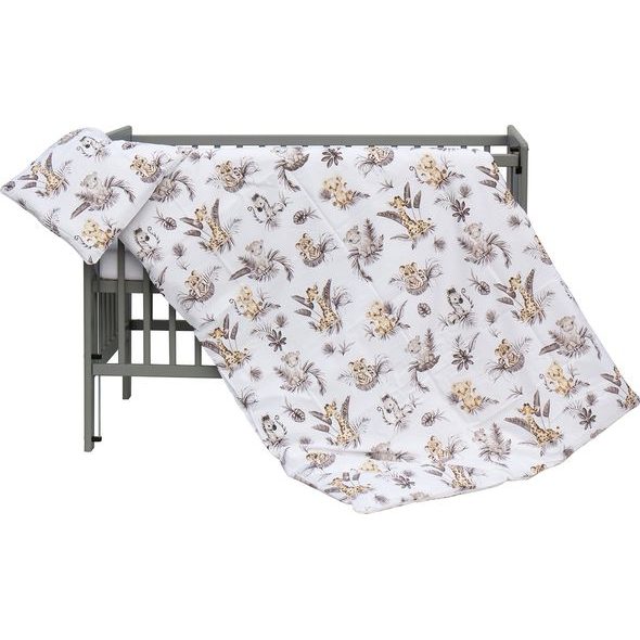 SCARLETT POVLEČENÍ DO POSTÝLKY 2DÍLNÉ 100 X 135 CM AFRIKA BÉŽOVÁ - POVLEČENÍ DO POSTÝLKY - SPINKÁNÍ