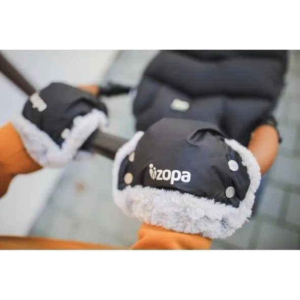 ZOPA ZIMNÍ RUKAVICE FLUFFY 2 - RUKÁVNÍKY NA KOČÁREK - KOČÁRKY A PŘÍSLUŠENSTVÍ