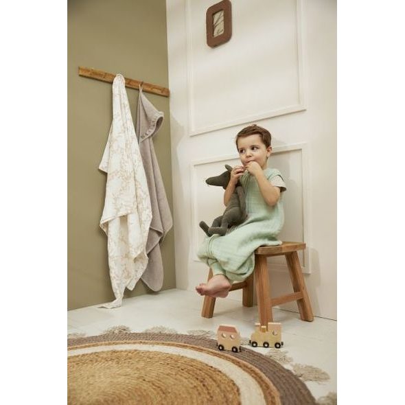 MEYCO LETNÍ MUŠELÍNOVÝ JUMPER VEL.104 - SOFT GREEN - SPACÍ PYTLE - SPINKÁNÍ