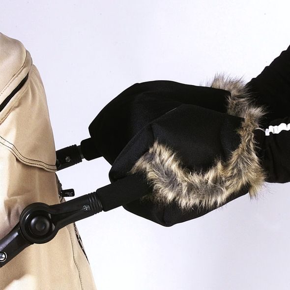 HOCO SILVERFOX MUFF NA ŘIDÍTKA MALÝ - RUKÁVNÍKY NA KOČÁREK - KOČÁRKY A PŘÍSLUŠENSTVÍ