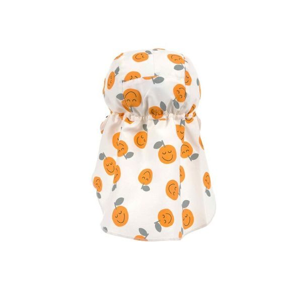 LÄSSIG KLOBOUČEK ORANGE SEA SALT 7-12 MĚSÍCŮ (VEL. 45/47) - ČEPIČKY A KLOBOUČKY - PRO DĚTI
