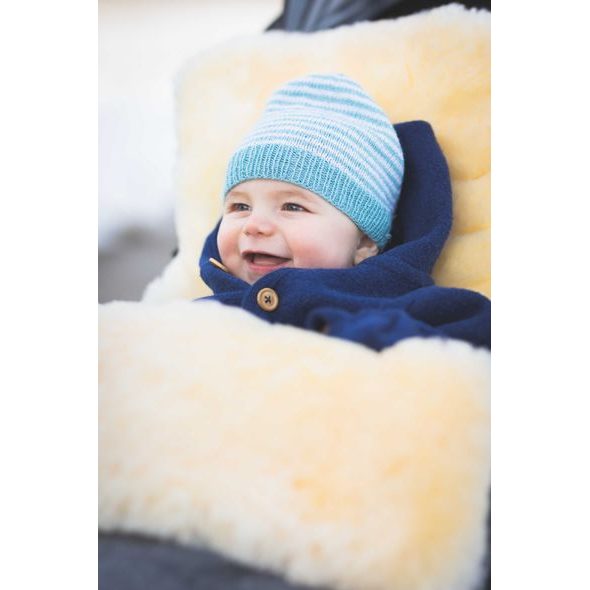 FILLIKID FUSAK ZIMNÍ Z JEHNĚČÍ KOŽEŠINY BERNINA BLACK - FUSAKY DO KOČÁRKU - KOČÁRKY A PŘÍSLUŠENSTVÍ