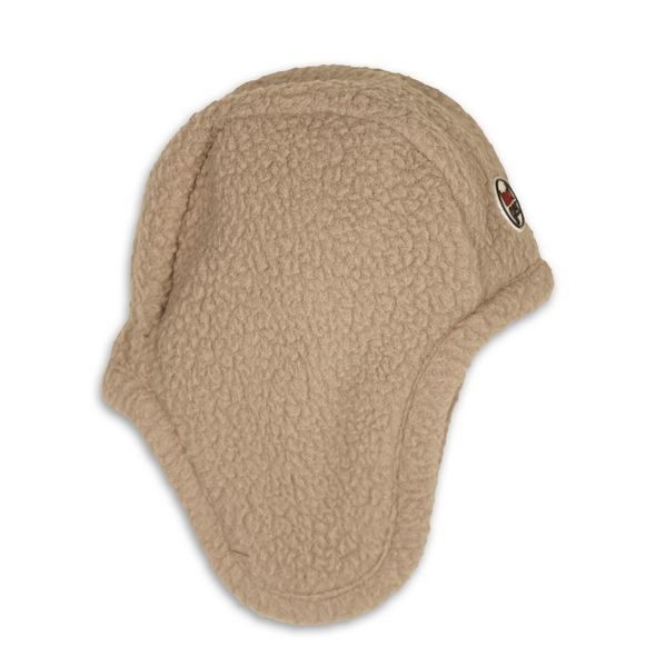 LODGER ZIMNÍ ČEPICE TEDDY BEIGE 3 - 6 MĚSÍCŮ - ČEPIČKY A KLOBOUČKY - PRO DĚTI