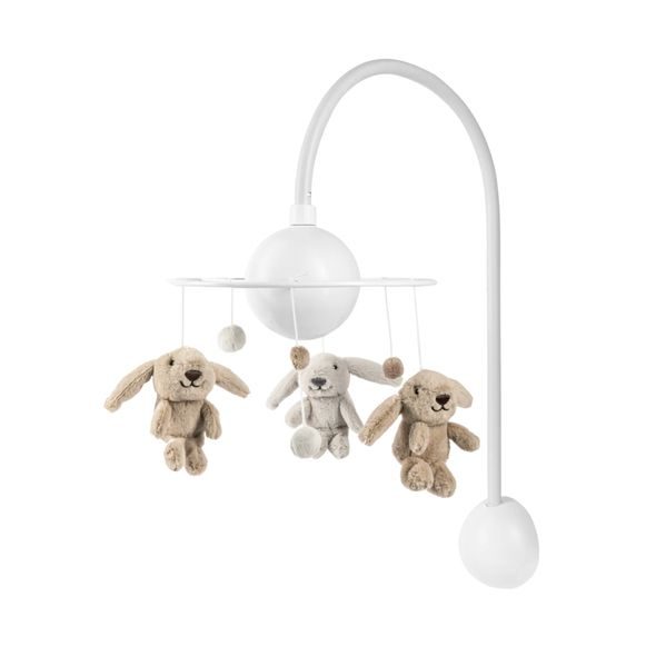 FLOW HUDEBNÍ KOLOTOČ NA POSTÝLKU MILO - KOLOTOČE NA POSTÝLKU - PRO DĚTI