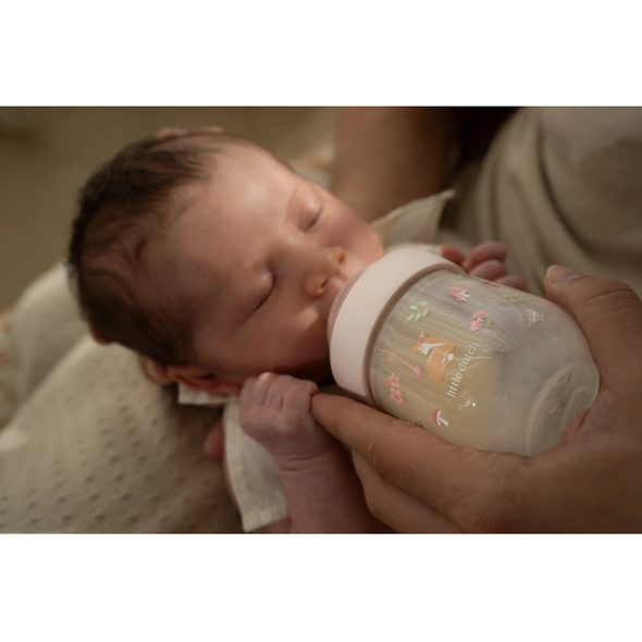 LITTLE DUTCH KOJENECKÉ LÁHVE 165 ML + 240 ML + 2 SAVIČKY FAIRY GARDEN - LITTLE DUTCH - PRO DĚTI