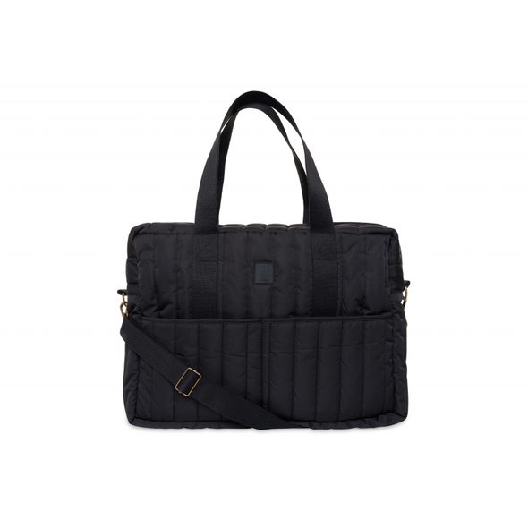 JOLLEIN PŘEBALOVACÍ TAŠKA PUFFED MOOS BLACK - PŘEBALOVACÍ TAŠKY - KOČÁRKY A PŘÍSLUŠENSTVÍ