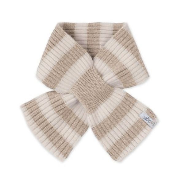 LODGER ŠÁLA STRIPE MERINO BEIGE - RUKAVIČKY, ŠÁTKY, NÁKRČNÍKY - PRO DĚTI