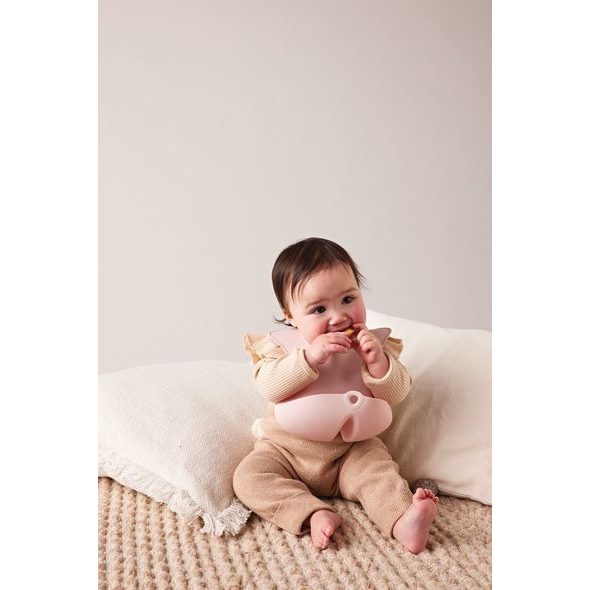 B.BOX SILIKONOVÝ BRYNDÁK - RŮŽOVÝ - BRYNDÁKY - KRMENÍ