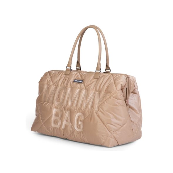CHILDHOME PŘEBALOVACÍ TAŠKA MOMMY BAG PUFFERED BEIGE - PŘEBALOVACÍ TAŠKY - KOČÁRKY A PŘÍSLUŠENSTVÍ