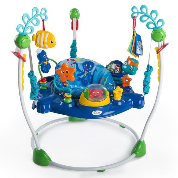 BABY EINSTEIN SKÁKADLO NEPTUNE’S OCEAN DISCOVERY™ 6M+ DO 11KG - VOZÍTKA A ODRÁŽEDLA - PRO DĚTI