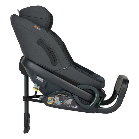 BESAFE BESAFE STRETCH2 ANTHRACITE MESH - AUTOSEDAČKY 0-25KG - AUTOSEDAČKY A PŘÍSLUŠENSTVÍ