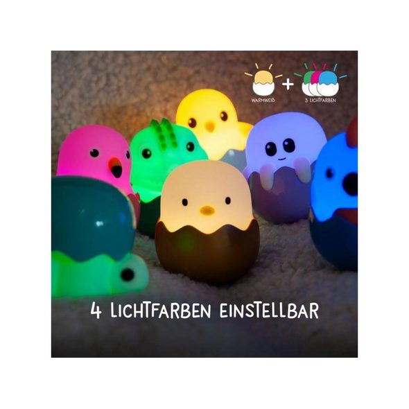 MEGALIGHT NOČNÍ SVĚTLO EGGY’S MYSTERY LIGHTS S1 - NOČNÍ SVĚTLA - SPINKÁNÍ