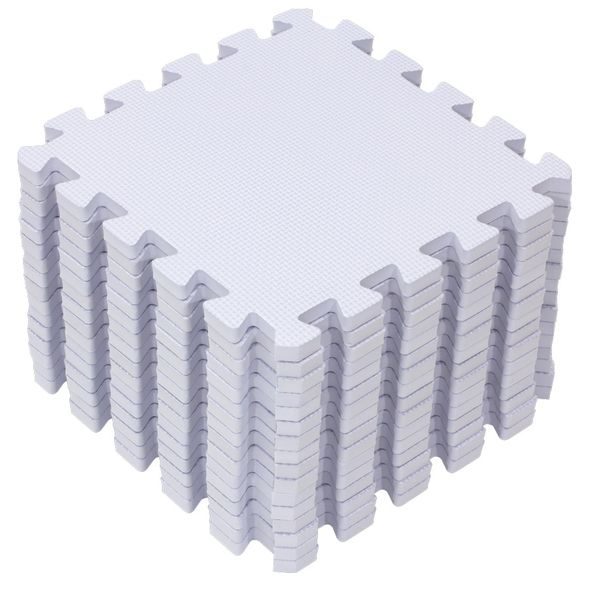 RIALTO BABY HRACÍ PODLOŽKA PUZZLE SILVER 120X120CM - HRACÍ PODLOŽKY NA ZEM - SPINKÁNÍ