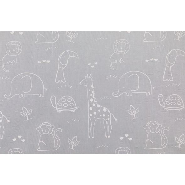 FILLIKID PŘEBALOVACÍ PODLOŽKA VELKÁ 75 X 85 CM SAFARI GREY - PŘEBALOVACÍ PODLOŽKY - PŘEBALOVÁNÍ