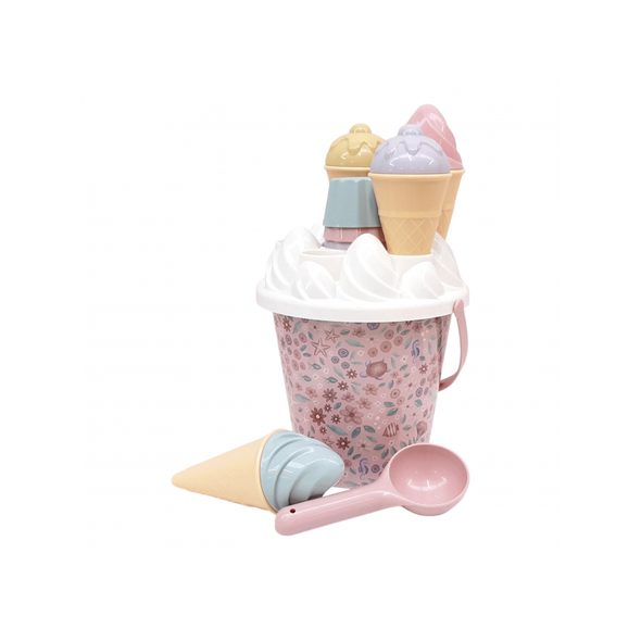 LITTLE DUTCH SADA NA PÍSEK KYBLÍK SE ZMRZLINOU DREAMY MERMAID - HRAČKY NA PÍSEK - PRO DĚTI