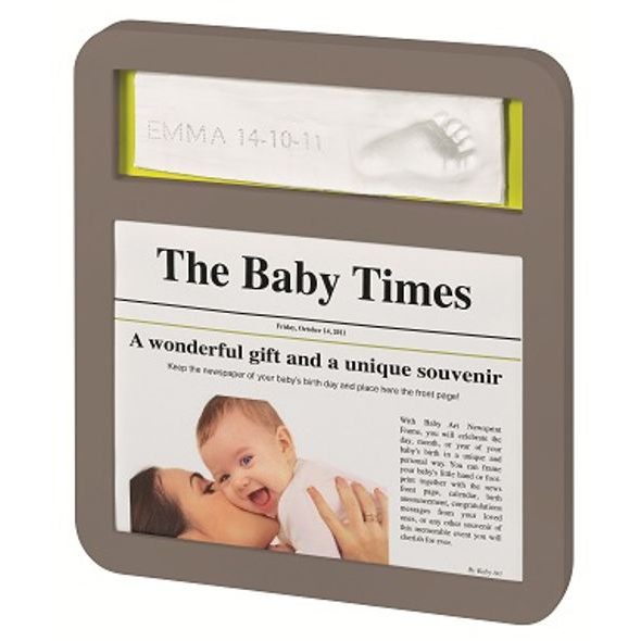 BABY ART NEWS PRINT FRAME - OTISKY A ALBA - PRO MAMINKY