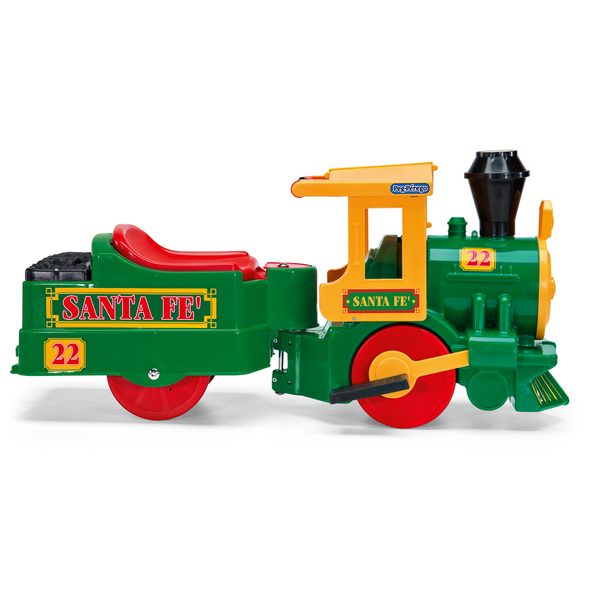 PEG PEREGO SANTA FÉ TRAIN VOZIDLA 6V - 1 MOTOR - ELEKTRICKÁ VOZÍTKA - PRO DĚTI
