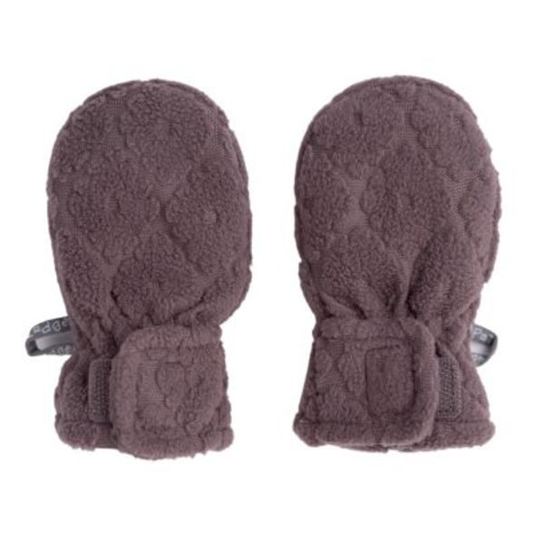 LODGER MITTENS FOLKLORE FLEECE MAUVE 0 - 12 MĚSÍCŮ - RUKAVIČKY, ŠÁTKY, NÁKRČNÍKY - PRO DĚTI