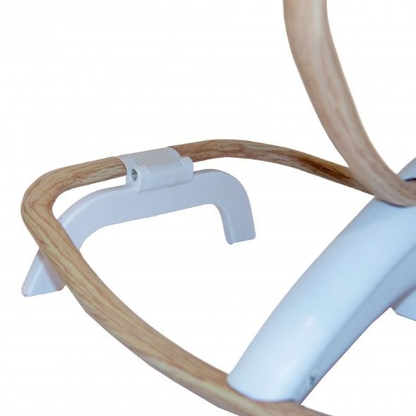 BO JUNGLE AUTOMATICKÁ HOUPAČKA PURE WHITE 2V1 - LEHÁTKA A HOUPADLA - SPINKÁNÍ