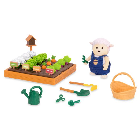 LI'L WOODZEEZ SADA NA ZAHRADNIČENÍ - DOPLŇKY PRO FIGURKY - PRO DĚTI