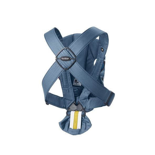 BABYBJORN BABYBJÖRN NOSÍTKO MINI INDIGO BLUE WOVEN - NOSÍTKA - NOŠENÍ & SPORT