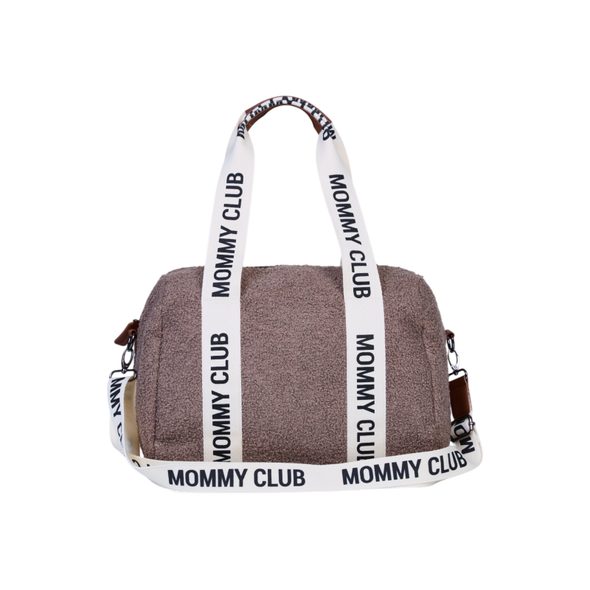 CHILDHOME PŘEBALOVACÍ TAŠKA MOMMY CLUB SIGNATURE TEDDY SOFT BROWN - PŘEBALOVACÍ TAŠKY - KOČÁRKY A PŘÍSLUŠENSTVÍ