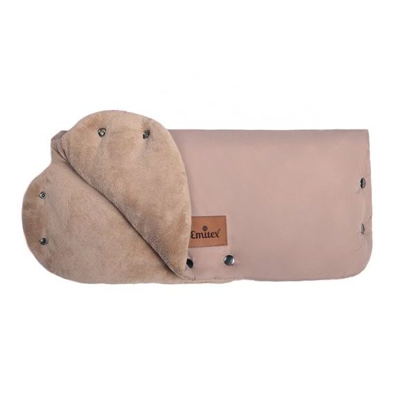 EMITEX RUKÁVNÍK BUNDLE BEIGE - RUKÁVNÍKY NA KOČÁREK - KOČÁRKY A PŘÍSLUŠENSTVÍ