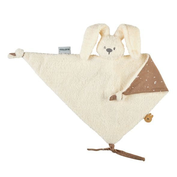 NATTOU MAZLÍČEK MAXI LAPIDOU TEDDY GLOW PÍSKOVÝ 65 X 40 CM, 0 M+ - USÍNÁČCI MAZLÍCÍ - PRO DĚTI